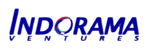 Logo Indorama berwarna biru dengan huruf O berbentuk bola dunia